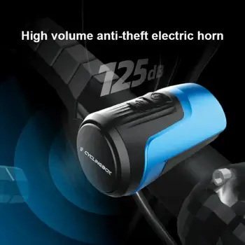  Bike Bell Reproduktor USB Nabíjať Mini Electric Horn Cyklistické Skúter Proti Krádeži Alarm Horskej Ceste, MTB Cyklistické Doplnky, Diely