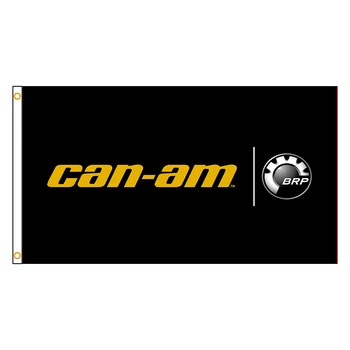  3X5 Ft Canam Brp Moto Racing Príznak pre Decor