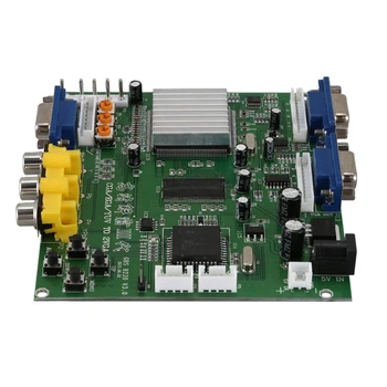  GBS8220 Arkádovej Hry CGA/YUV/EGA/RGB Signálu na VGA HD Video Converter Rady (Duálny Výstup)
