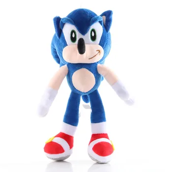  Sonic 6Styles Tieň Plyšové Hračky 28 CM Amy Rose Kĺby Chvosty Oblečenie pre Bábiku Roztomilé Mäkké Mäkké Plyšové Bábika Darček k Narodeninám Pre Deti