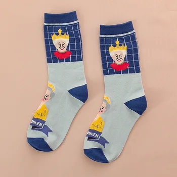 Európske a Americké módne cartoon ženy ponožky legrační Karikatúra pop candy roztomilý bavlnené ponožky pre dámy 419