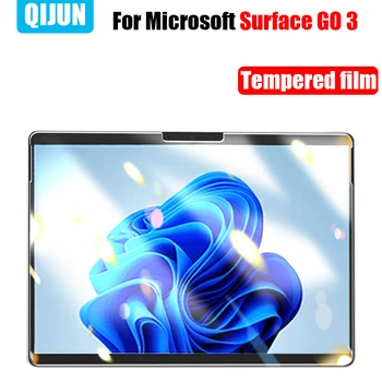  Tablet skla pre Microsoft Surface Ísť 3 2021 Tvrdeného film screen protector kalenie Poškriabaniu Dôkaz, Ultra Clear Anti-odtlačkov prstov