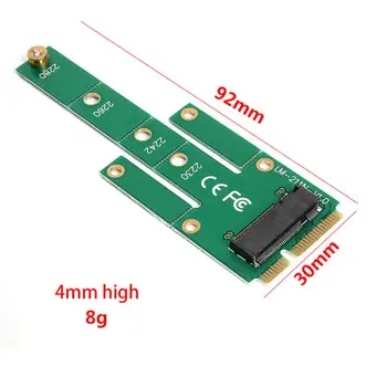  Nové MSATA Mini PCI-E 3.0 SSD Na NGFF M. 2 B Kľúč SATA Rozhranie Karty Adaptéra MINI PCIE Adaptér Converter Karty Pre 2230-2280 M2 SSD