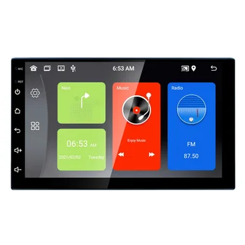  Autorádio Vedúci Jednotky Android 10 Multimediálne Video Prehrávač, GPS, WiFi, Bluetooth-kompatibilné Auto Stereo Prehrávač, GPS Navigáciu