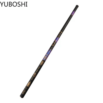  YUBOSHI Ultralight Super Pevný Stream Rod Uhlíkových Vlákien Teleskopická Rybárske Prúty 2.7 M/3,6 M/4,5 M/5,4 M/6.3 M/7,2 M