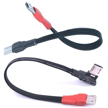  1pc Micro USB Typ B Samec Na MINI & Micro B Samec 5Pin Converter OTG Káblik Dátový Kábel 20cm / 1m 3 ft