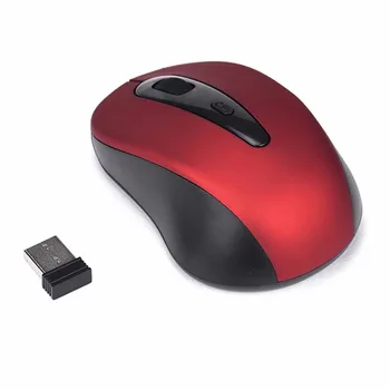  2.4 GHz, 3 Tlačidlá Myši Optická Bezdrôtová Herná Myš hráč bez kábla USB Prijímač mause pre Notebook, Počítač PC