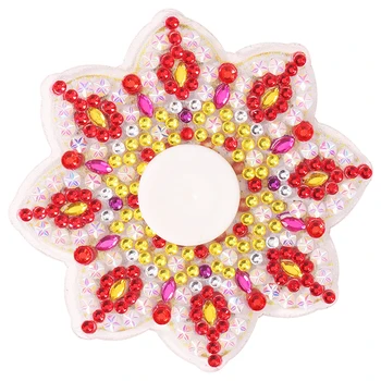  DIY Diamond Maľovanie Spinner Prsta Gyro Úľavu Stres Hračky Mozaiky Drahokamu Ručné Pradenie Top Umelecké Remeslá Deťom Darčeky
