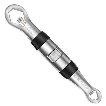  23 v 1 Nastaviteľný Univerzálny Kľúč Multi Funkčné Flexibilné Typ Vrecka Kľúč 7-19 mm Torx Vrecku Kľúče DIY Oprava Nástrojov