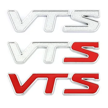  3D Kovové Auto Samolepky VTS Logo, Znak, Odznak batožinového priestoru Obtlačky pre Citroen C2 C3 C4 C5 Berlingo Elysee Quatre Saxo C4L Xsara Picasso