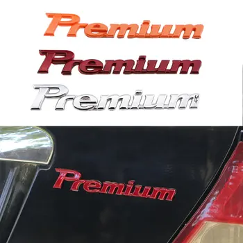  1Piece ABS High-profil Premium Logo Auto Nálepky pre Toyota Camry Highlander RAV4 Koruny Reiz Corolla Vios Yaris Príslušenstvo