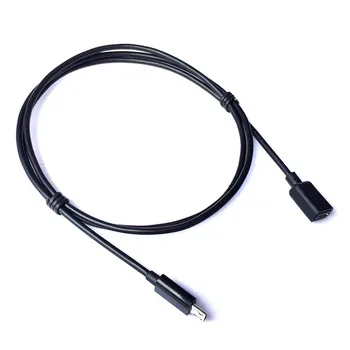  Micro usb predlžovací kábel Kábel Adaptéra Plný Pin Pripojený Micro USB 5pin mužmi a rozšírenie Údajov nabíjací Kábel 0.5 m/1m