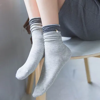  [COSPLACOOL]Pôvodný Dizajn, kreatívne Zlato, Striebro Hodváb Pearl Ponožky Ženy ručné Priehľadné Farebné Ponožky Pre Ženy Meias