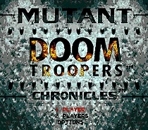  Mutant Doom Troopers 16 bit MD Hra Karty Pre Sega Mega Drive Pre Genesis