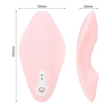  Stimulátor Klitorálny Prenosné Pánty Vibrátor Bezdrôtové Diaľkové Ovládanie Neviditeľné Vibračné Vajíčko Sexuálne Hračky pre Ženy