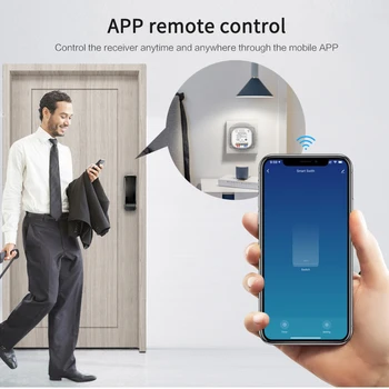  16A Mini Wifi DIY Prepínač Podporuje 2 Spôsob Kontroly Smart Home Automation Modul Inteligentný Časovač Prepínač Funguje s Alexa Domovská stránka Google