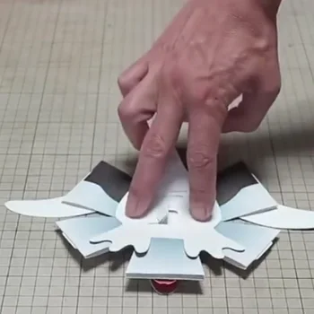  DIY Zápisník Dekorácie Papier D'Haruki Nakamura Papierové Hračky Penguin Vták Origami Kirigami Pliage Decouvrez Adorables Papertoys