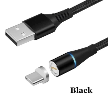  3A Údaje Rýchlo Magnetické Typu C, Kábel Micro USB Nabíjací Kábel pre Samsung Xiao Magnet USB C Nabíjačku Mobilného Telefónu, USB Kábel