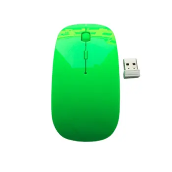  Nabíjateľná Optická Bezdrôtová Myš Slient Tlačidlo Ultra Tenký Mini Optická Ultratenké USB 2.4 G Myši na Počítač Prenosný Počítač