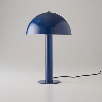  Sidnie stolná Lampa Nordic Moderné modrá tabuľka lampa Kovové Húb Lampy, Obývacia Izba, Spálňa Štúdia Výzdoba Domov E14 bar lampa