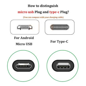 USB Typu C Kábel pre Xiao Redmi Poznámka 7 Pre Galaxy S9 S8 Rýchle Nabíjanie Dátový Kábel pre sony ericsson Xperia Huawei USB Typ-C EÚ Zapojte Nabíjačku