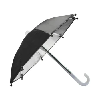  Lokomotíva malý dáždnik hračka dáždnik mobilný telefón malých dáždnik umeleckou výzdobou polyester hodvábnej látky na koni auto dekorácie