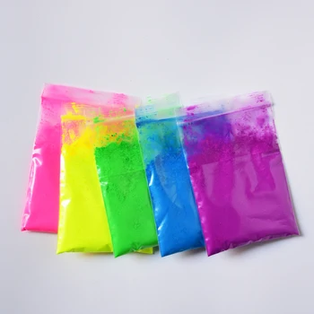  10grams/taška Neon Fosfor Pigment Prášok na Nechty, Glitter Oko Prášok Manikúra Dekorácie Nechtov Umenie Prachu Pigment Paillettes