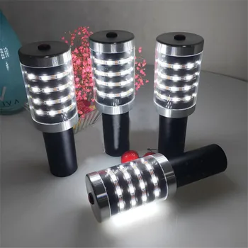  Hliníkové Nabíjateľná LED Šampanské Víno Strobo Taktovkou LED Blikajúce Stick Služby Sparklers pre Fľaše KTV Bar Club Party Decor