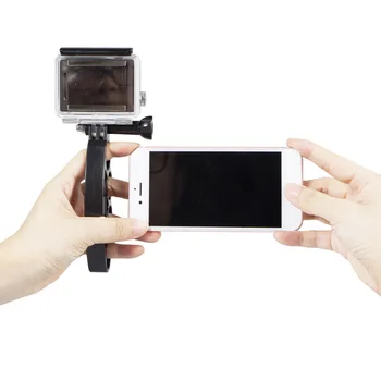  Ručné Koleno Prst Grip Mount Selfie Príslušenstvo pre GoPro Hero 6 5 4 3 Xiao Yi 4K SJCAM SOOCOO Eken h9 Akciu, Fotoaparát