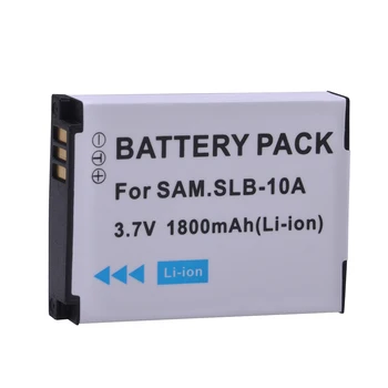  SLB-10A SLB 10A SLB10A Fotoaparát Batérie + LCD USB Nabíjačka pre Samsung HMX-U10 HMX-U100 SL720 SL310W SL820 HZ15W HZ10W ES60