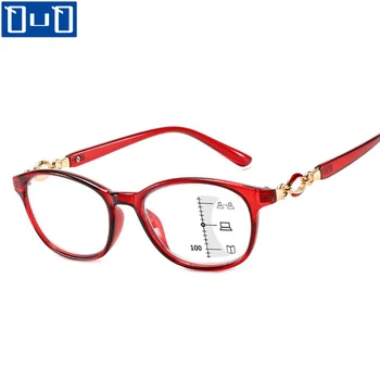  Móda Progresívna Multifokálna Okuliare Ženy Anti-modré Svetlo Okuliare Predpis Okuliarov Diopter +1.0~+4.0