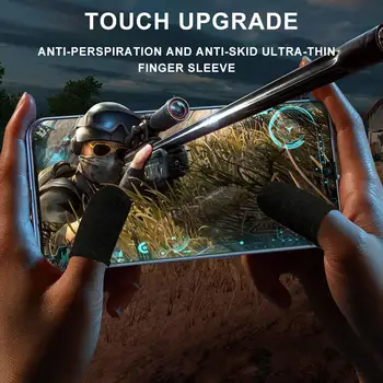  Prst Ruky Rukavice Pre PUBG PS5 PS4 Hry Stlačte tlačidlo Dotknite sa Obrazovky Citlivej na Dotyk Herné Rukáv Priedušná Herné Príslušenstvo