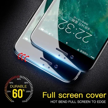  9D Ochranné Sklo Pre iPhone 6 6 7 8 Plus X Sklo na iPhone 7 6 8 X XR XS MAX Screen Protector iPhone 7 6 Obrazovke Ochrany X