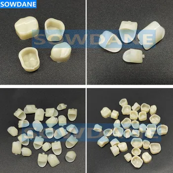  Zubné Dočasné Korunky Zubov Polykarbonátu Spp Dyha Koruny Akryl Protézy ( Približná 100 ks jedného vrecka)