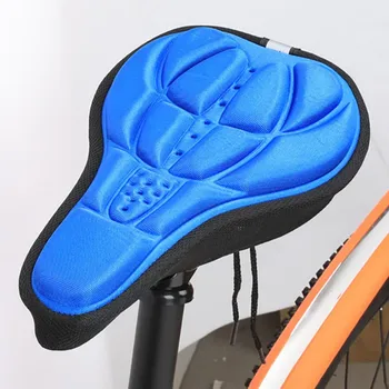  3D Hubky Polymér Požičovňa Sedlo Kryt Sedadla na Bicykli Sedlo Priedušná Vankúš Cestnej Bike Zosilnené Mäkké Cyklistické Sedadlo Mat