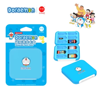  IINE Doraemon Hra Karty Prípade Stroage Bag 12 v 1 Pre Nintendo Prepínač
