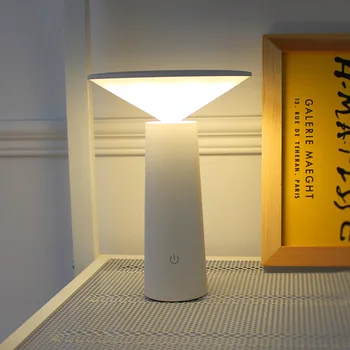  Moderné LED Dotykový Office Bezdrôtový Novinka Študentov, Študijné Čítanie Stolná Lampa USB Nabíjateľné Nordic Posteli Domov Deco Svetlo