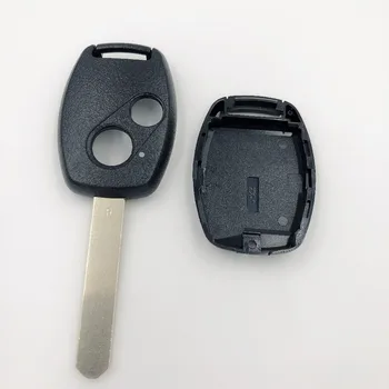  Auto Diaľkové Prípade Fob Prázdny Kľúč vhodný Na HONDA Accord Občianske CRV HRV Jazz Pilot 2 Tlačidlo Náhradného Kľúča Shell Kryt