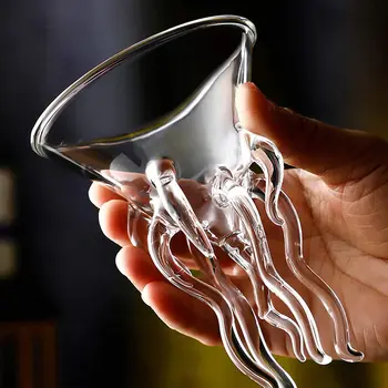  Kreatívne Koktailového pohára - Dikobraz Ryby/Swan/Rose/Octopus/Vták Dizajn Koktailového pohára, Novinka Piť Pohár pre KTV Bar Noc Strany