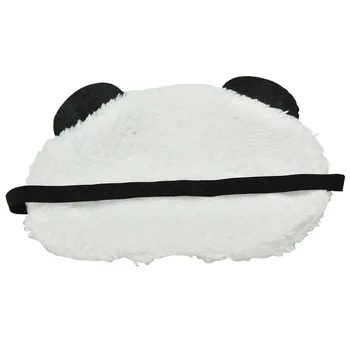  Krásne Panda Očná Maska Tieni Roztomilý Cestovné Zvyšok Zaviazanými Očami Kryt Spanie Očná Maska Eyeshade Eyepatch
