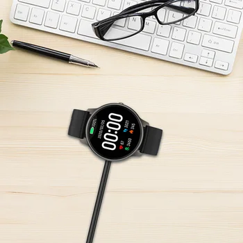  4 mm Magnetické Smartwatch Dock Nabíjací Adaptér USB Nabíjací Kábel Kábel Pre IWO W26 40 MM 44 MM Pro, Smart Príslušenstvo Hodinky