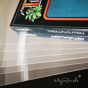 Výrazný 10PCS Uzatvárateľnom Plastovom Vinyl Vonkajšie Rukávy pre 12 palcový BOXSET PRÍPADE
