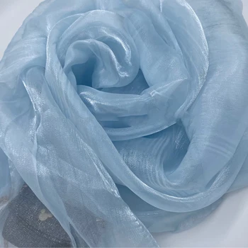  Tylu Kus Úplnej Crystal Svadobné Dekorácie Organza Textílie Dizajnér DIY Šitie Načechraný Priadza Priehľadná Organza Svadobné Textílie