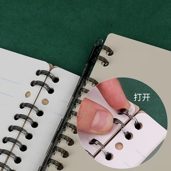  Japonsko KOKUYO Trochu Špeciálna Séria Loose-leaf Notebook Tenký Notebook Vymeniteľné Papier A5/B5 20 Listov Retro Farba