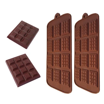  Hotsale 12 Čokoláda Silikónové Formy Fondant Cukrár Candy Plesne Tortu Režim Dekorácie Pečenie Príslušenstva kuchyne nástroj