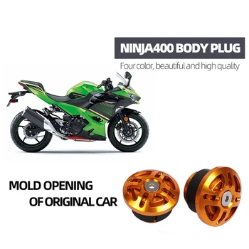  Pre KAWASAKI Ninja 250 400 Z400 2018-2020 Motocykel Rám Otvor Kryt Čiapky Plug Dekoratívne Rám Jazdcov Skrutky