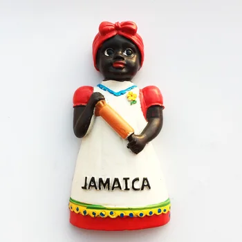  Jamajka Turistické Suveníry, magnety na chladničku Magnetické Chladnička Nálepky hot girl otvárač 3d Stereo domáce dekorácie Remeslá