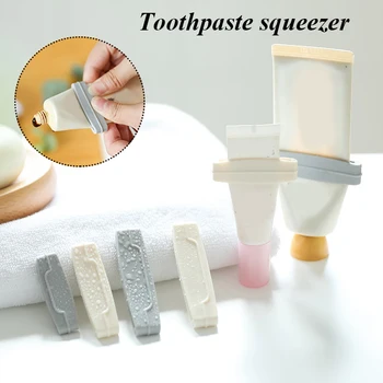  3 Ks Zubná Pasta Jednoduché Trubice Squeezer Manuálna Zubná Pasta Dávkovač Multi Kúpeľňa Nástroj Facial Cleanser Klip Príslušenstvo Na Čistenie