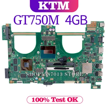  KEFU Dosky N550J Notebook základná doska pre ASUS N550JV N550JK N550JX G550J G550JK G550JX pôvodnej doske Testované