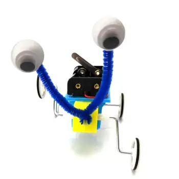 Deti DIY Plaz Robot Elektrické Drevené vedeckých Pokusov Hračky pre Deti, Vzdelávacie Ručné Zostaviť Hračky pre Chlapcov, Dievčatá